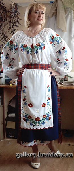 Украинский костюм Николаевского региона