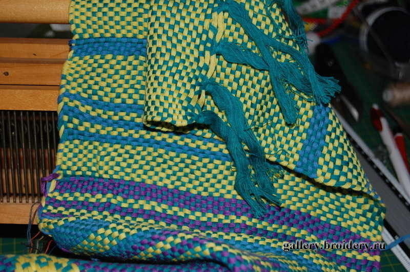 Из хлопчатобумажной пряжи