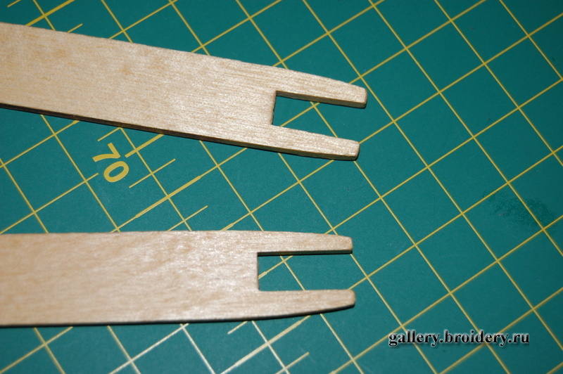 Концы челноков поближе