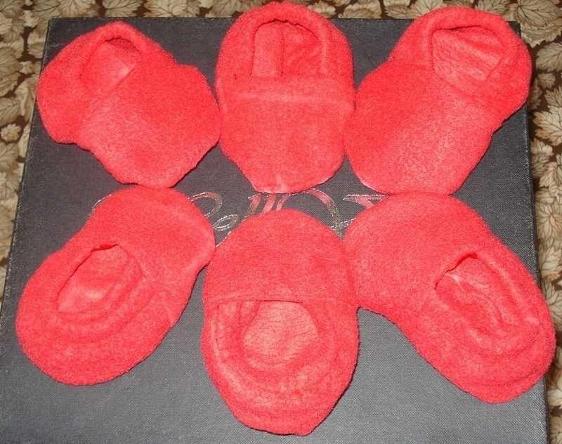 Шитье. Детские тапочки для самых маленьких