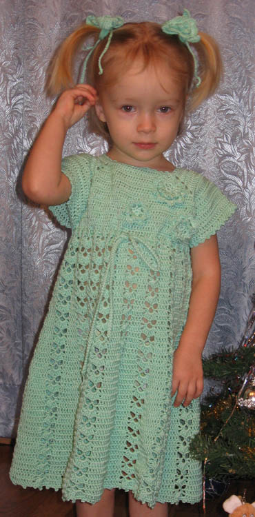 Платье Крючком