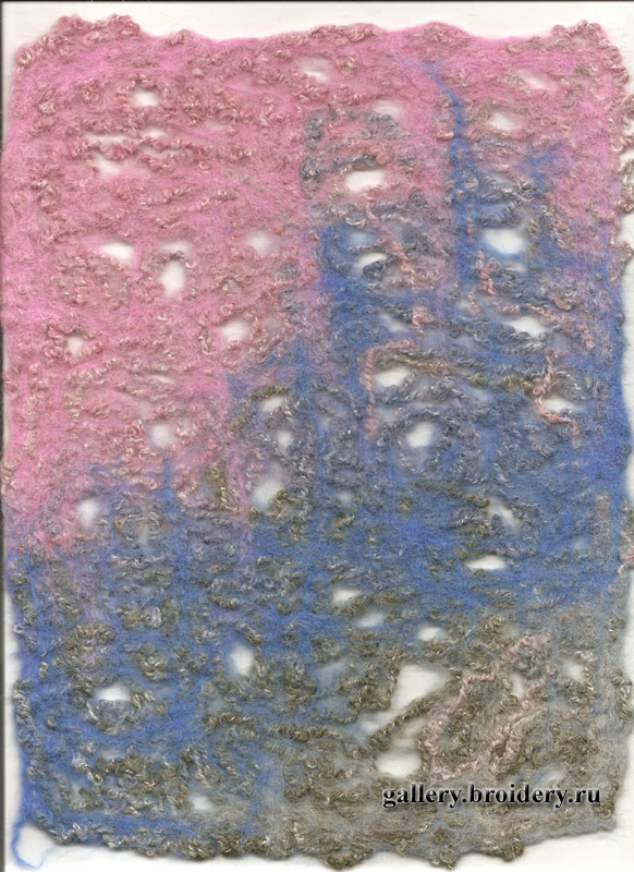 войлок - ажурное полотно