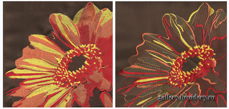 цветок на подушку