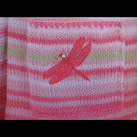 Кофточка со стрекозками