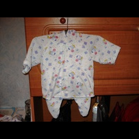 Трикотажный костюм. Шитье на оверлоке