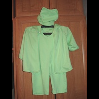 Трикотажный костюм. Шитье на оверлоке