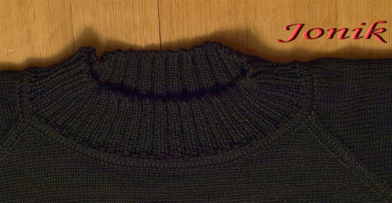 Машинное вязание. Оформление горловины. 