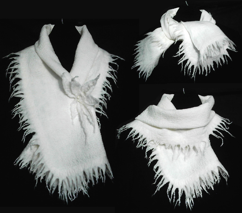 шарфик "Первый снег" (3)