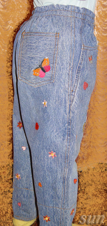 Джинсы_салатовая_кофта-2