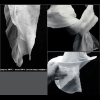 шарфик "Белый ветерок"