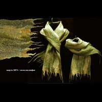 шарфик "Таежный мох"