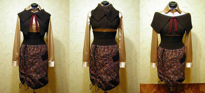 Жилет к готовой юбке