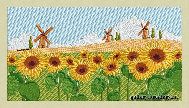 Подсолнухи