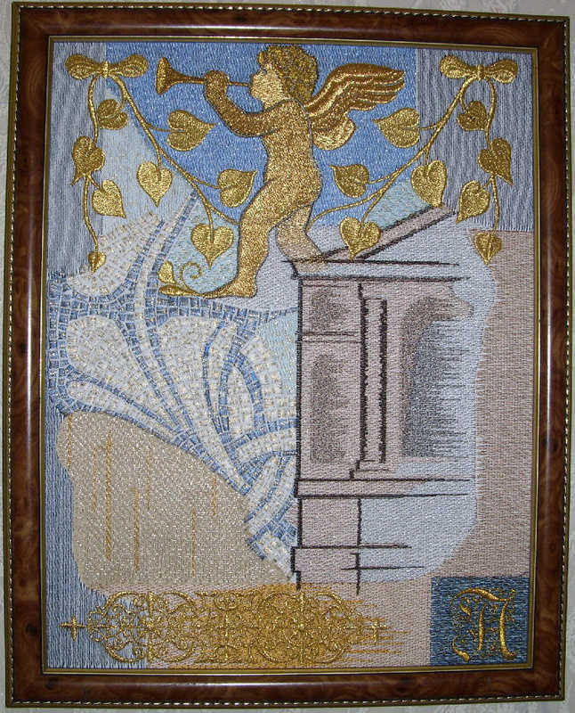 Машинная вышивка в программе Compucon