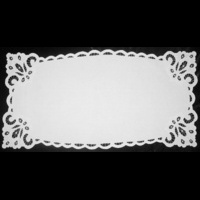 Салфетка прямоугольная белая