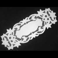 Дорожка белая