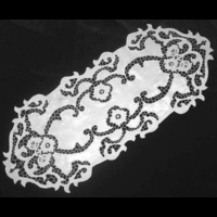 Дорожка белая