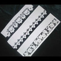 3  полоски для книжных полок