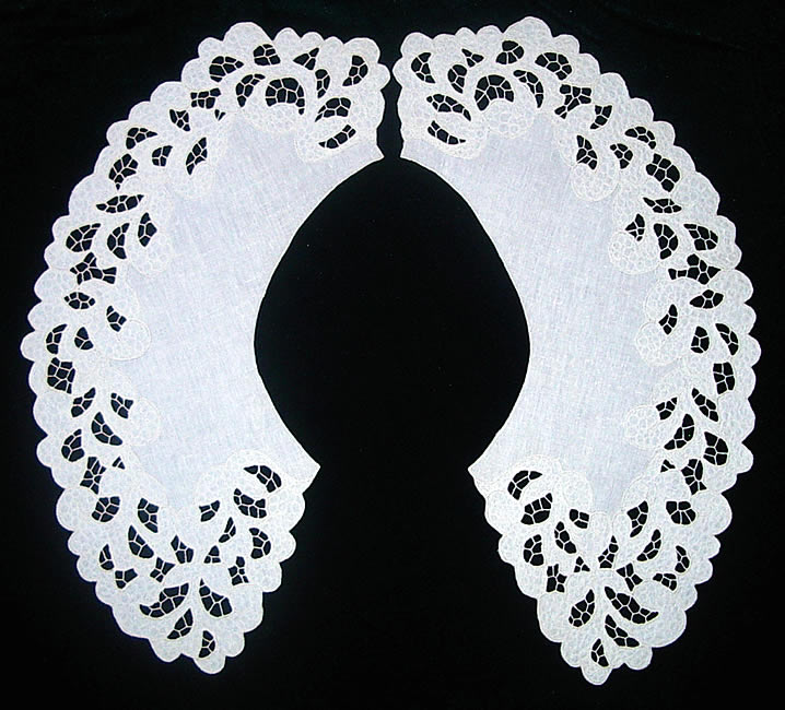 Воротник круглый из 2-х половинок