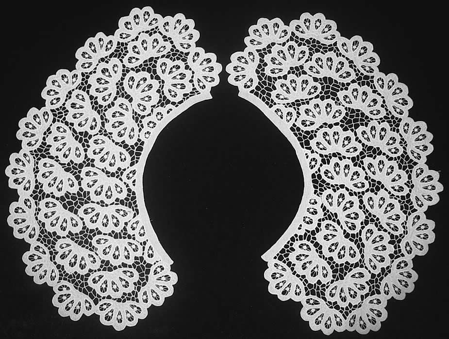 Воротник круглый из 2-х половинок