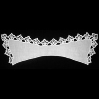 Воротник прямой белый