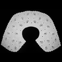 Воротник круглый белый