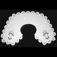 Воротник круглый белый