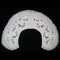 Воротник круглый белый