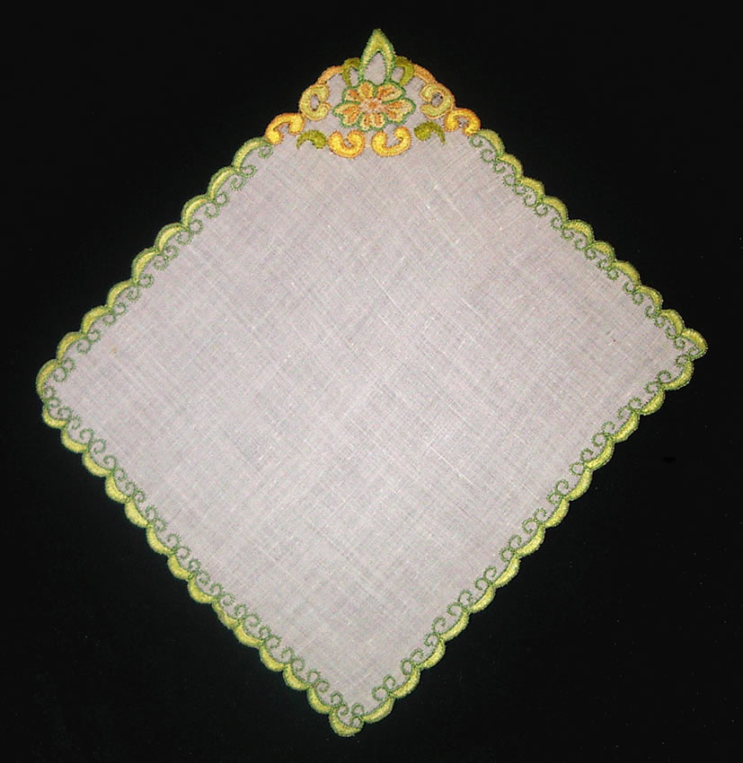 Носовой платок (белый батист)