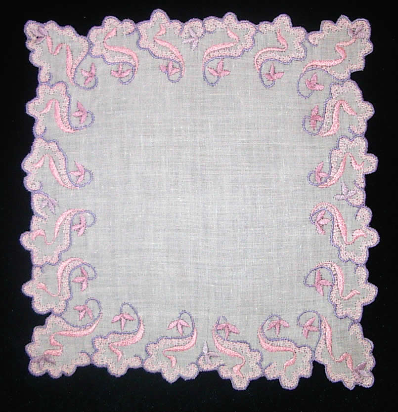 Носовой платок (белый батист)