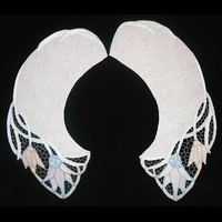 Воротник из двух половинок