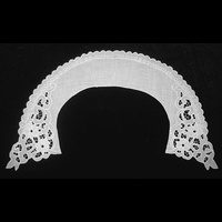 Воротник круглый белый