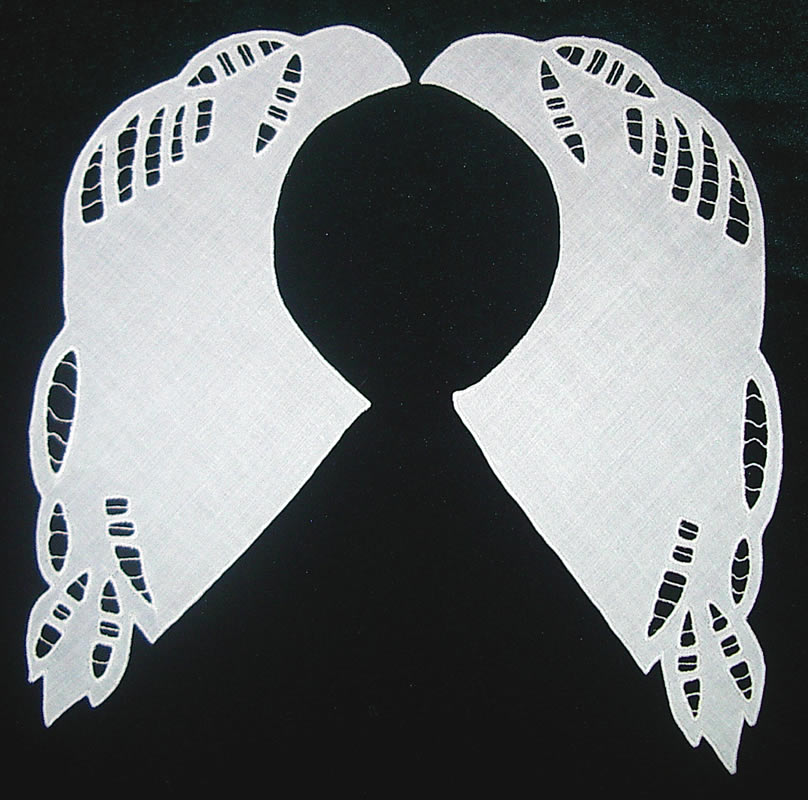 Воротник круглый из 2-х половинок