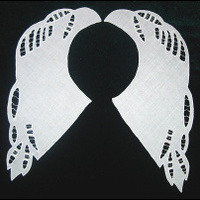 Воротник круглый из 2-х половинок