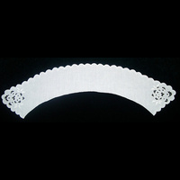 Воротник прямой белый