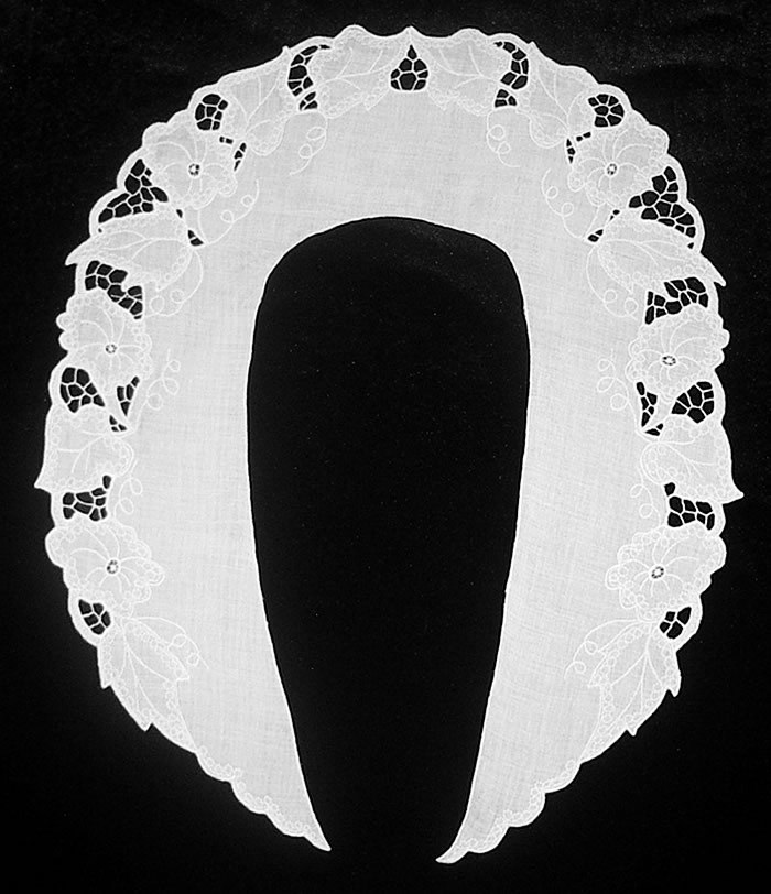 Воротник "апаш" белый