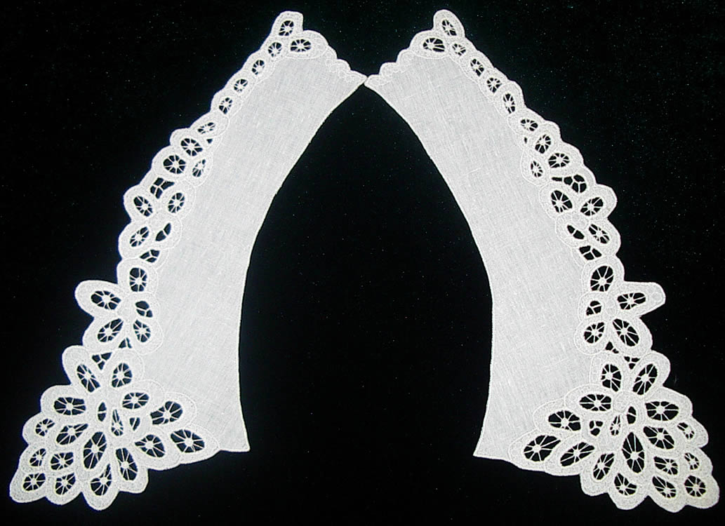 Воротник из 2-х половинок