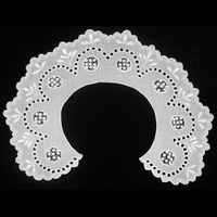 Воротник круглый белый