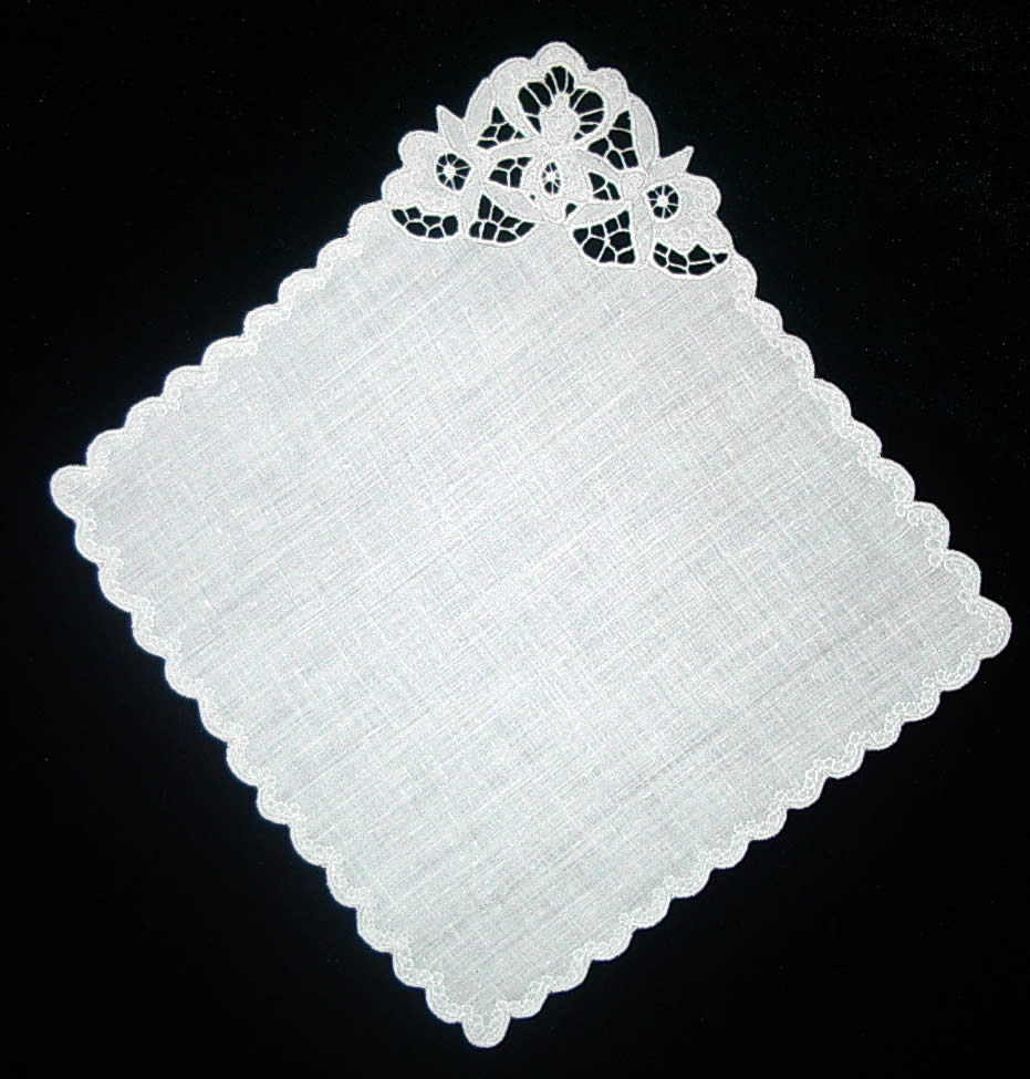 Носовой платок (белый батист)