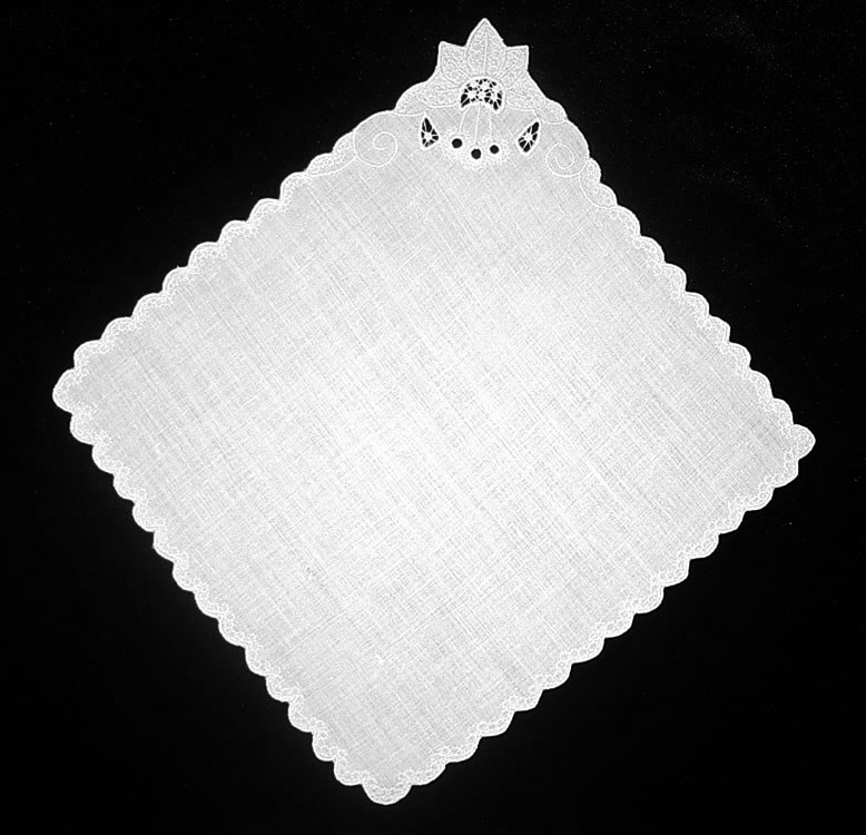 Носовой платок (белый батист)