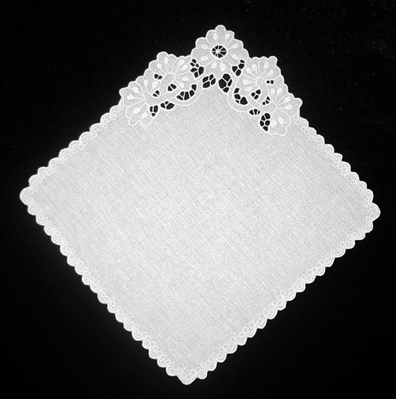 Носовой платок (белый батист)