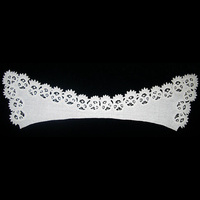 Воротник прямой белый