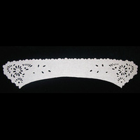 Воротник прямой белый