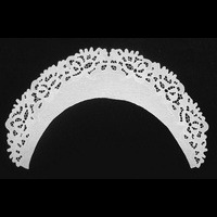 Воротник полукруглый белый