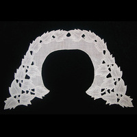 Воротник круглый белый