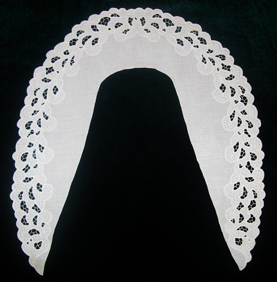 Воротник "апаш" белый