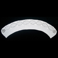 Воротник прямой белый