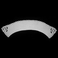 Воротник прямой белый