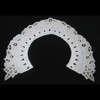 Воротник круглый белый