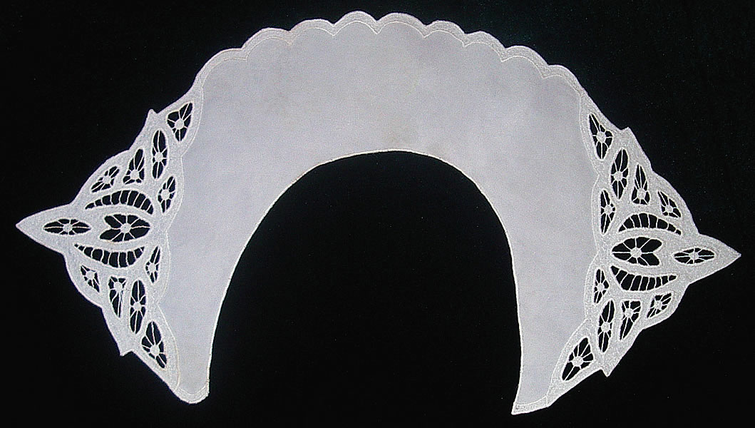 Воротник "апаш" белый